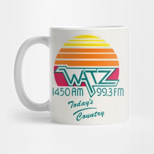 WATZ 1450 AM Country Radio Mug